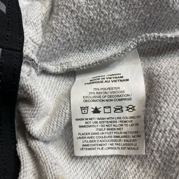 Nike dri fit fleece tapered track pants. Grey. Size small. - Picture 8 of 10